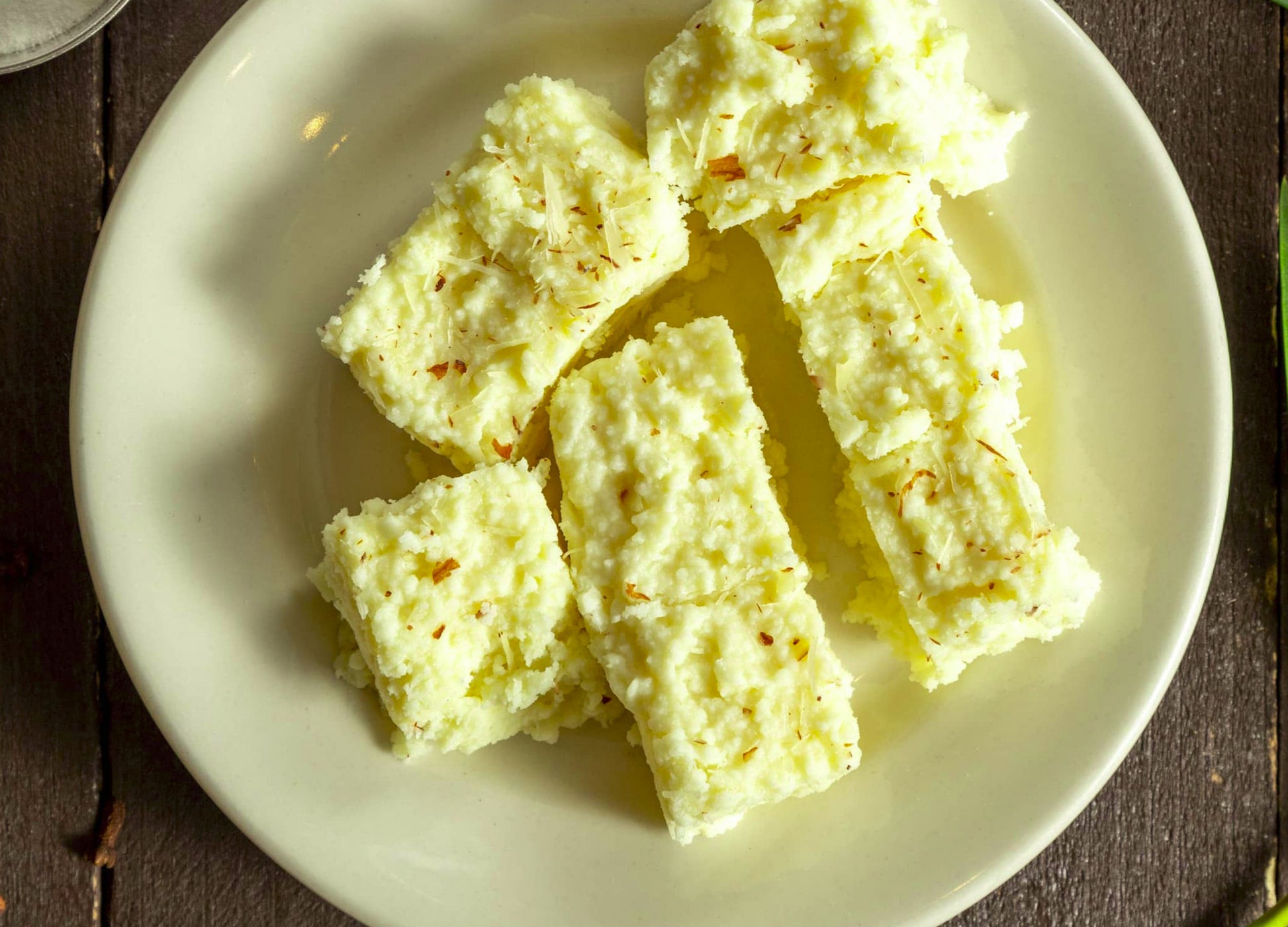 Ganesha Sweets Kala Kand is made with whole milk, pure cane C&H Sugar and Ghee. Great for every occassion. #Sharethemithai 
