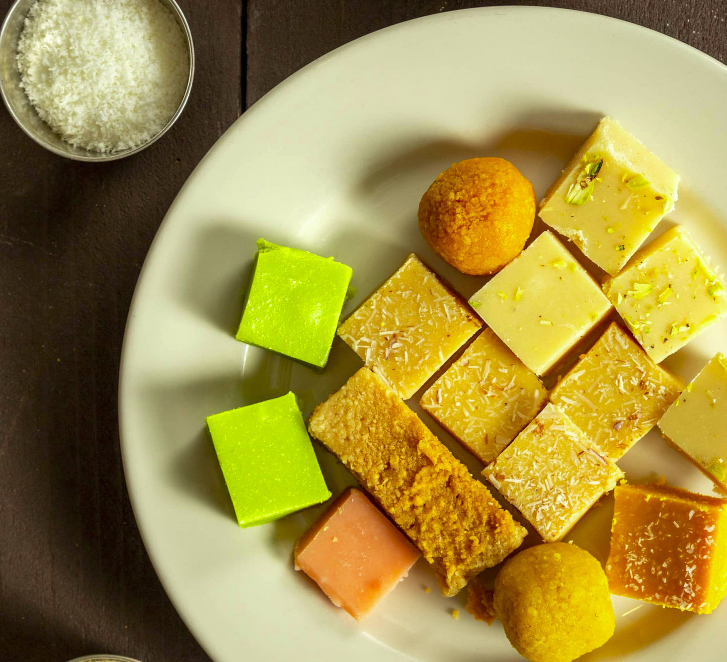Ganesha Sweets Mix Barfee is made with whole milk, pure cane C&H Sugar and Ghee. Great for every occassion. #Sharethemithai 